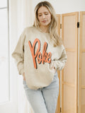 Pokes Barbie Sand Thrifted Sweatshirt