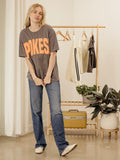 Pokes Mono Puff Ink Asphalt Heavyweight Tee