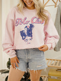 Polo Club Pink Sweatshirt