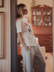 Polo Club White Comfort Colors Tee