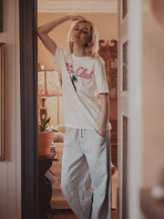 Polo Club White Comfort Colors Tee