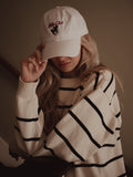 Polo Club White Embroidered Hat