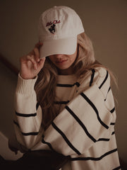 Polo Club White Embroidered Hat