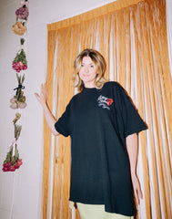 Rolling Stones Japan 2006 Black Thrifted Distressed Tee (FINAL SALE)