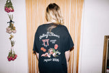 Rolling Stones Japan 2006 Black Thrifted Distressed Tee (FINAL SALE)