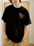 Rolling Stones Japan 2006 Black Thrifted Distressed Tee (FINAL SALE)