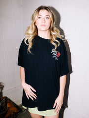 Rolling Stones Japan 2006 Black Thrifted Distressed Tee (FINAL SALE)