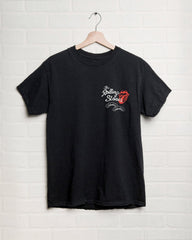 Rolling Stones Japan 2006 Black Thrifted Distressed Tee (FINAL SALE)