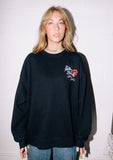 Rolling Stones Japan 2006 Black Thrifted Sweatshirt (FINAL SALE)