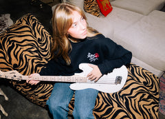 Rolling Stones Japan 2006 Black Thrifted Sweatshirt (FINAL SALE)