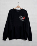 Rolling Stones Japan 2006 Black Thrifted Sweatshirt (FINAL SALE)