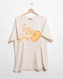 Rolling Stones Vols Go Big Orange Malibu Puff Ink Off White Thrifted Tee