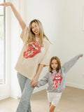 Rolling Stones Zip Code Off White One Size Tee