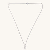 Silver Lucky Horseshoe Necklace