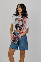 Switzer Beat Texas Pic White Tee