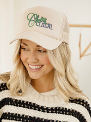 Tan Cheers Local Embroidered Hat