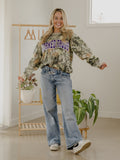 TCU Horned Frogs Filled Gault Camouflage Sweatshirt