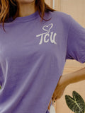 TCU Horned Frogs Lyric Violet Tee
