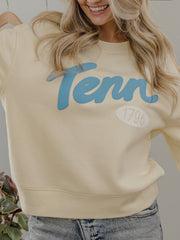 Tennessee 1796 Puff Ink Butter Hi-Dive Oversized Crew