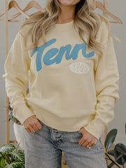 Tennessee 1796 Puff Ink Butter Hi-Dive Oversized Crew