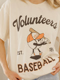 Tennessee Vols Amuseable Baseball Off White Thrifted Tee