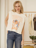 Tennessee Vols Club Mascot Off White Tank