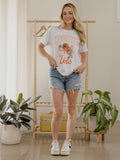 Tennessee Vols Club Mascot White Ellie Perfect Tee