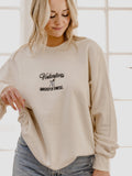 Tennessee Vols Embroidered Script Cream Sweatshirt