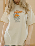 Tennessee Vols Mascot Flag Off White Thrifted Tee
