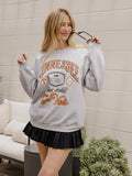 Tennessee Vols Patches 25 Ash Gray Thrifted Sweatshirt