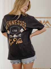 Tennessee Vols Patches 25 Smoke Heavyweight Tee