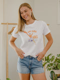 Tennessee Vols Rah Rah White Ellie Perfect Tee
