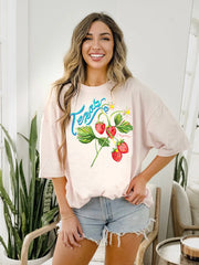 Texas Fruit Pink One Size Tee