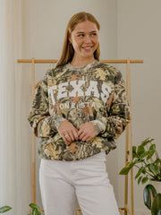 Texas Lonestar State Filled Gault Camouflage Sweatshirt