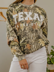 Texas Lonestar State Filled Gault Camouflage Sweatshirt