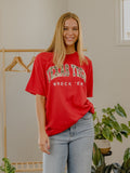 Texas Tech Camo Filled Gault Red Tee