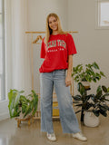 Texas Tech Camo Filled Gault Red Tee
