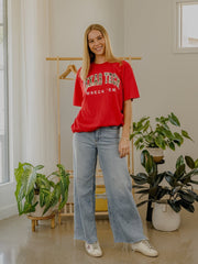 Texas Tech Camo Filled Gault Red Tee