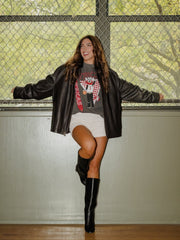 Texas Tech Courtside Basketball Pepper CC Tee