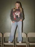 Texas Tech Courtside Basketball Pepper Sweatshirt