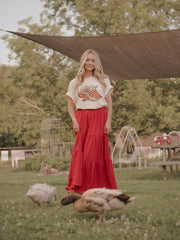 The Beach Boys Backstage Flag Off White Thrifted Tee