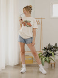 The Beach Boys Backstage Flag Off White Thrifted Tee