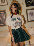 The Beach Boys Merry Christmas Baby Off White Thrifted Distressed Tee