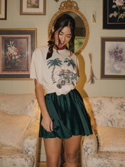 The Beach Boys Merry Christmas Baby Off White Thrifted Distressed Tee