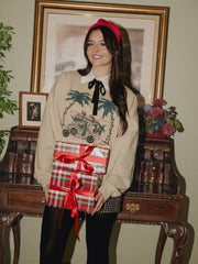 The Beach Boys Merry Christmas Baby Sand Thrifted Sweatshirt