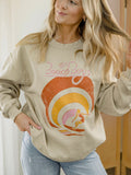 The Beach Boys Surfer Girl Sand Thrifted Sweatshirt