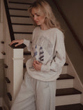 The Hamptons Yacht Club Ash Gray Thrifted Sweatshirt