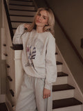 The Hamptons Yacht Club Ash Gray Thrifted Sweatshirt