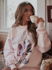 The Hamptons Yacht Club Pink Sweatshirt