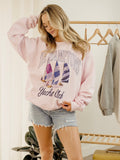 The Hamptons Yacht Club Pink Sweatshirt